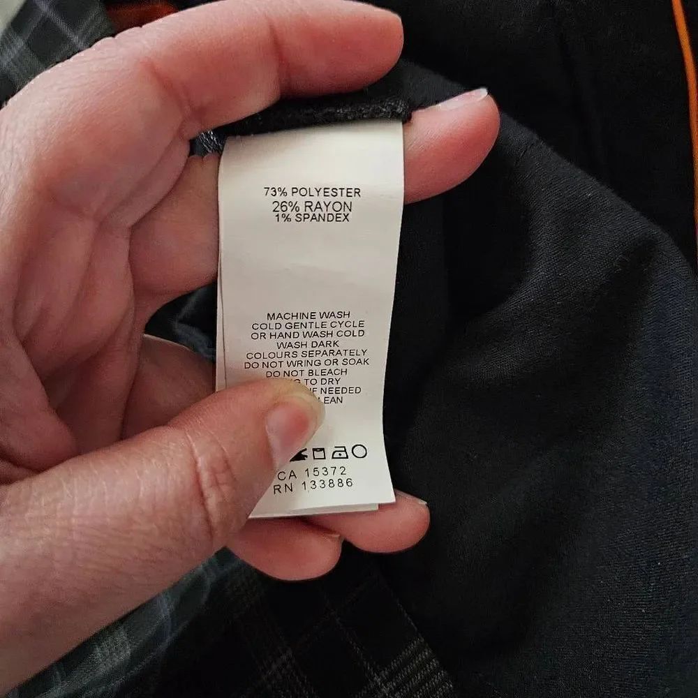Joe Fresh Plaid Slacks - Picture 5 of 7